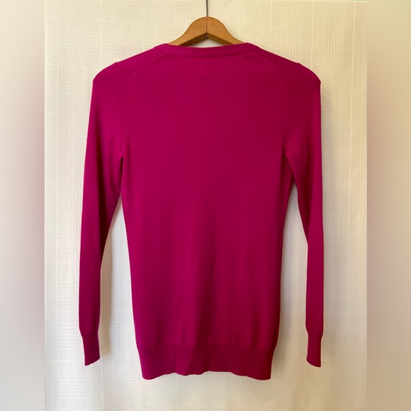 Banana Republic Fuchsia Cardigan Sweater - Picture 2 of 5